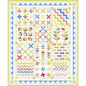 quilt kit for figs and shirtings quilt by Fig tree Quilts