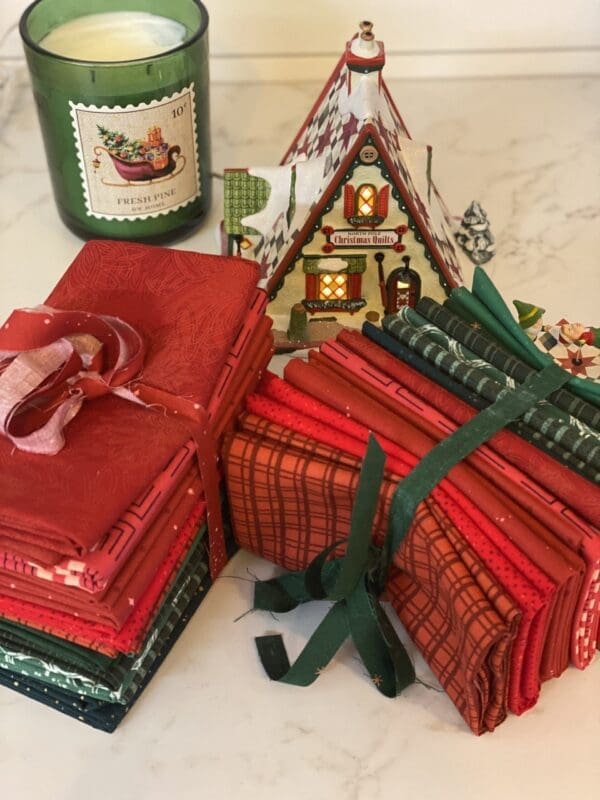 red & green