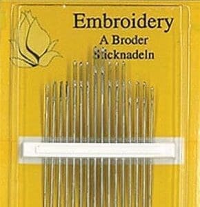John James Embroidery 5/10 needles