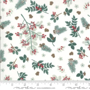 Juniper Brushed Floral Berry Snow
