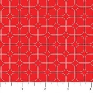 FIGO Fabrics Midsommar 90137-26 Red