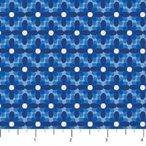 FIGO Fabrics Midsommar 90135-49 Navy
