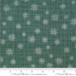 Juniper Brushed Green Snowflake