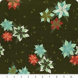 Cheer & Merriment Poinsettia Mix HUNTER