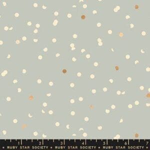 Hole Punch Dots METALLIC PEWTER