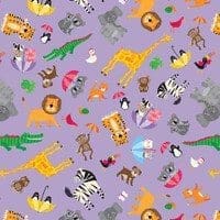 Noah & Friends Mini Menagerie LIGHT PURPLE