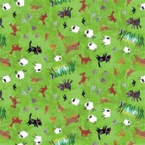 Seasons Animal Friends DARK LIME