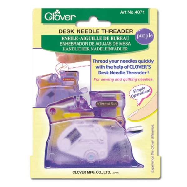 purple needle threader