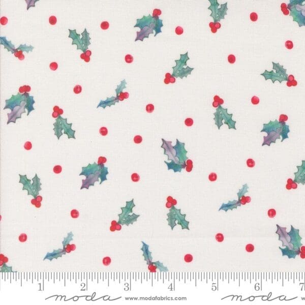 snowflake holly berry dot