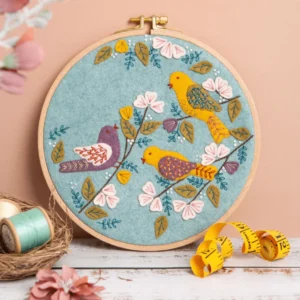 Dawn Chorus Applique Hoop Kit