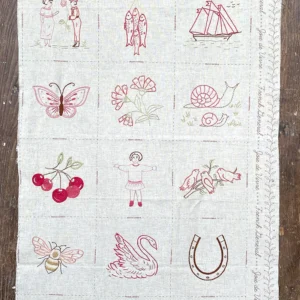 Joie de Vivre Embroidery Sampler