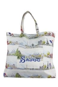 Maison Sajou Sewing Kit Large Tote Bag Paris