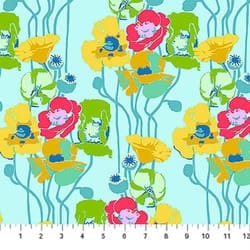 Overdressed Pouring Poppies Clear