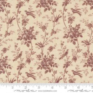 Fleur De Paris Oiseaux Florals Birds Pearl Lavender