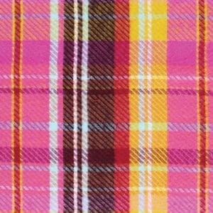 Highlands Flannel Meadow Plaid Flowerbed