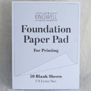 Foundation Paper Pad US Letter