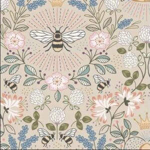 Beehive Dark Cream 108" Backing