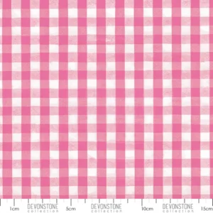 Devonstone Gingham DV2902 Pink